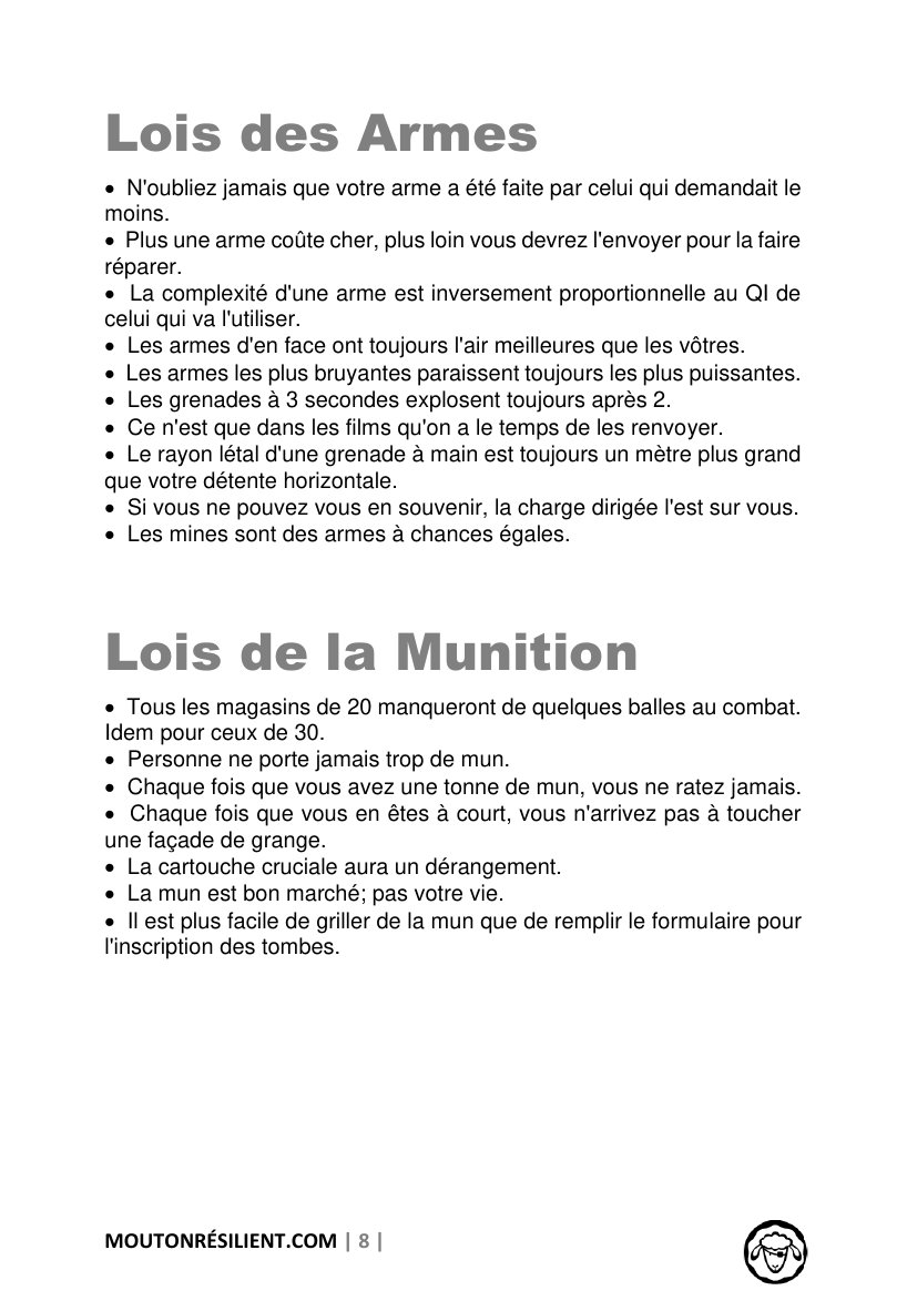Les 200 lois de Murphy — page 8