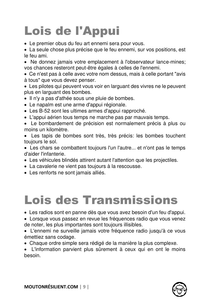 Les 200 lois de Murphy — page 9