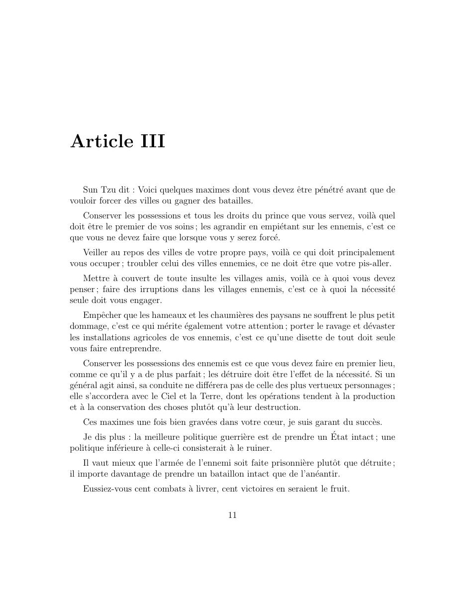 L’Art de la Guerre de Sun Tzu — page 12