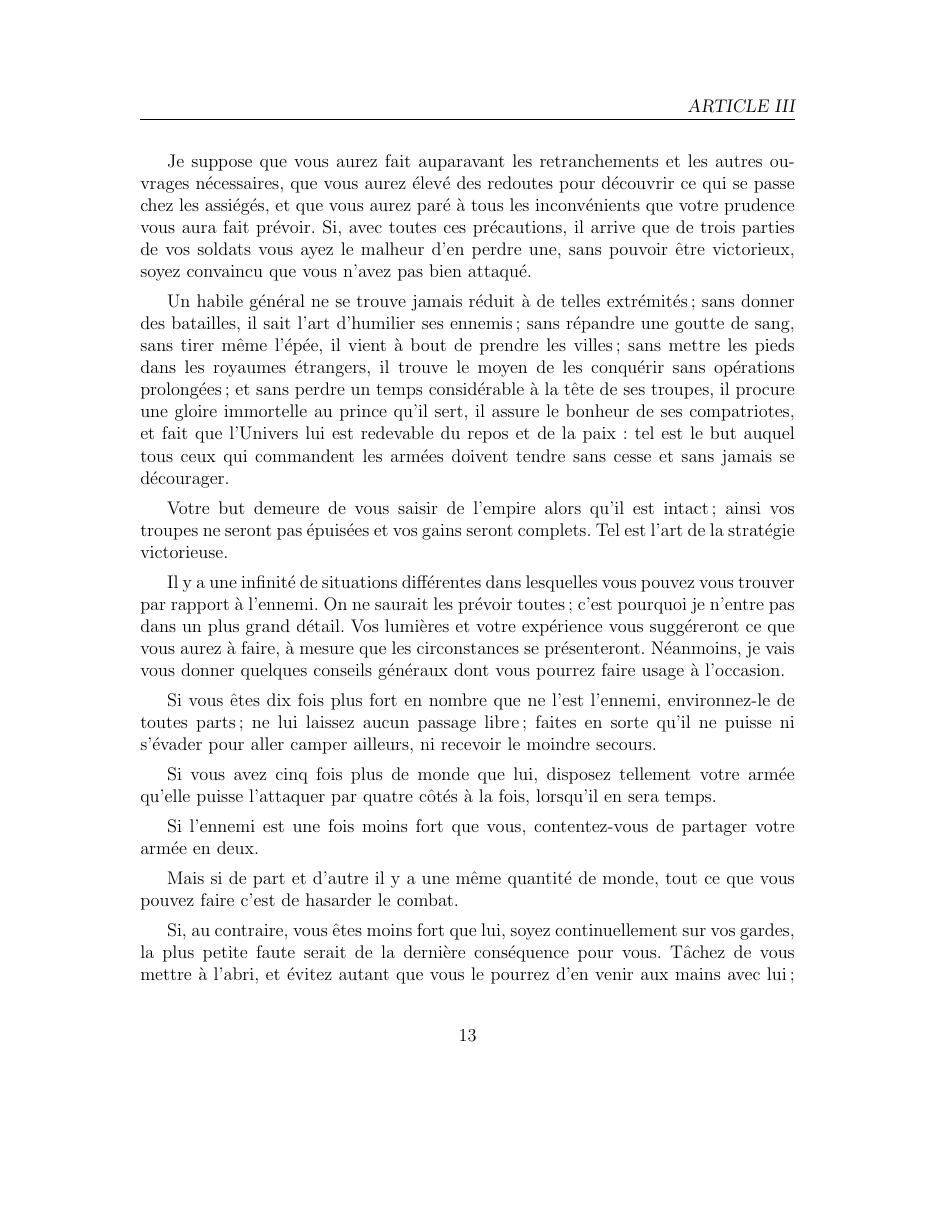 L’Art de la Guerre de Sun Tzu — page 14