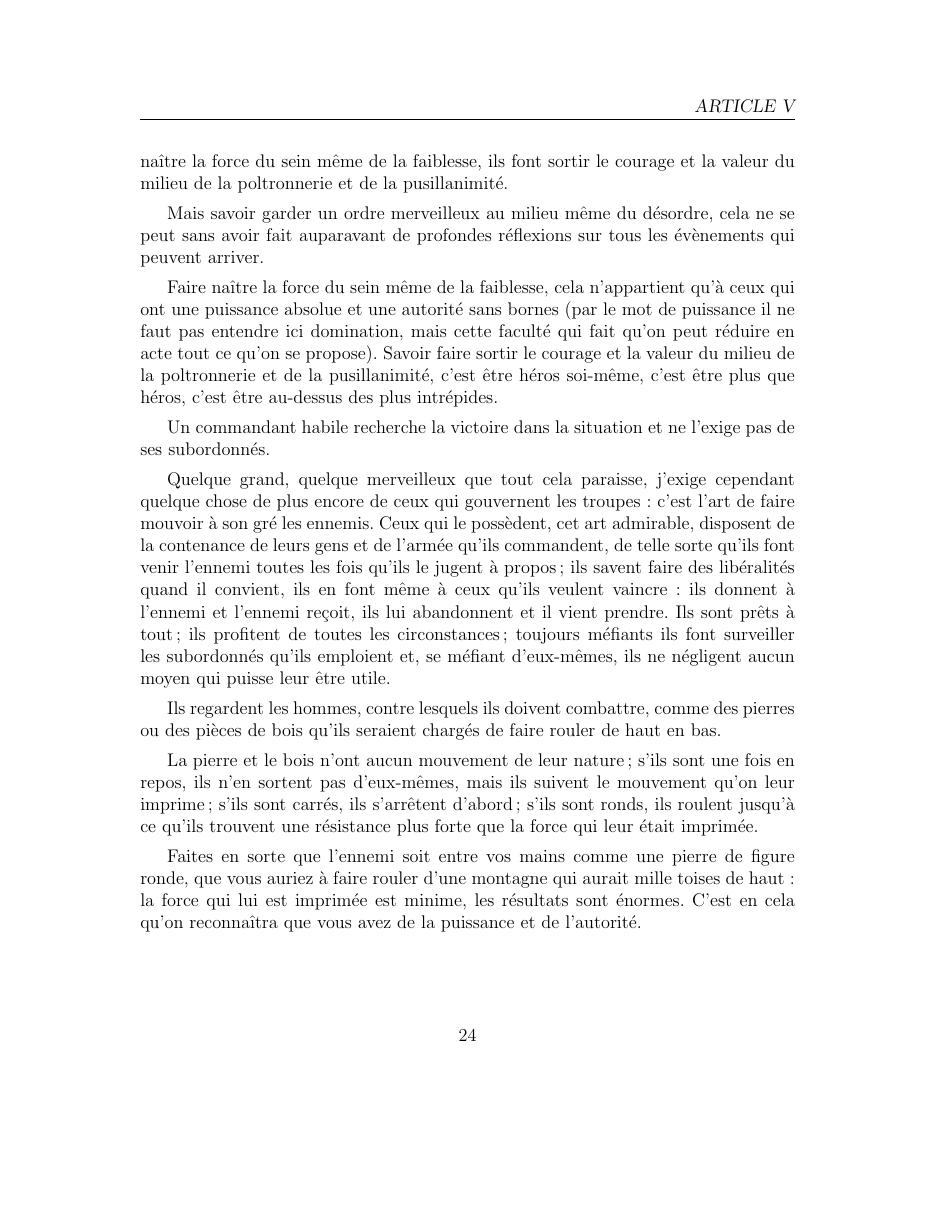 L’Art de la Guerre de Sun Tzu — page 25