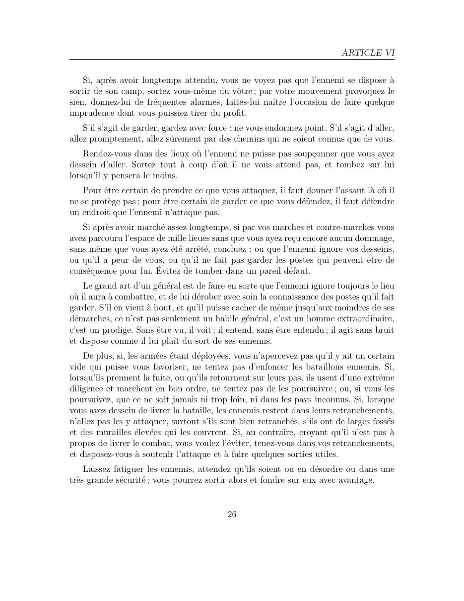 L’Art de la Guerre de Sun Tzu — page 27