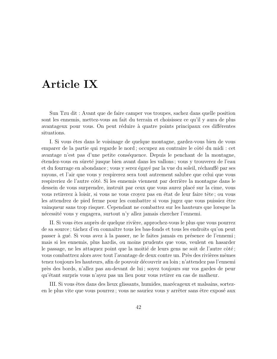 L’Art de la Guerre de Sun Tzu — page 43