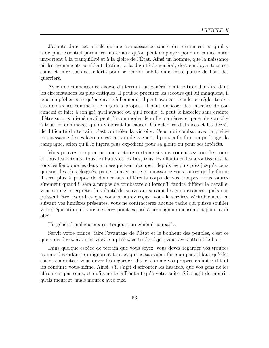 L’Art de la Guerre de Sun Tzu — page 54