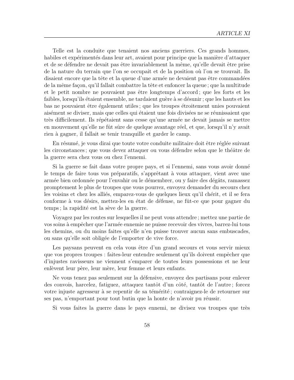 L’Art de la Guerre de Sun Tzu — page 59