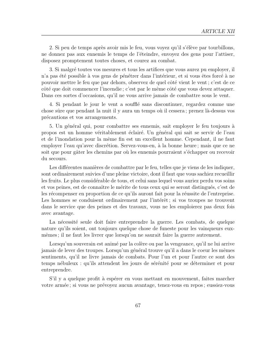 L’Art de la Guerre de Sun Tzu — page 68